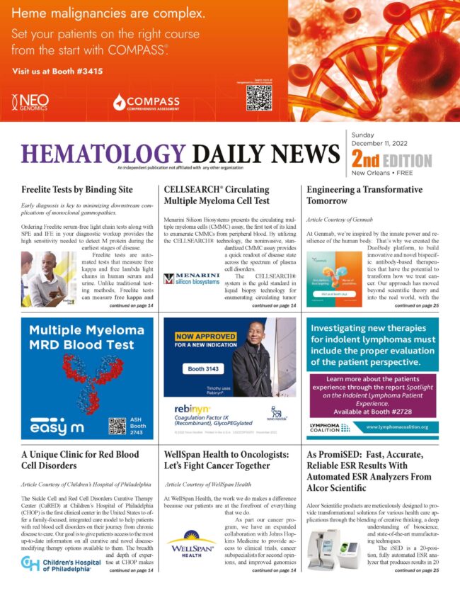 Hematology Daily News