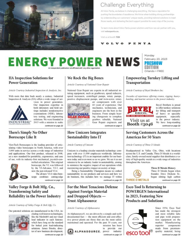 Energy Power News