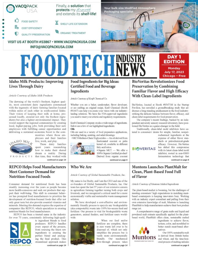 Foodtech Industry News