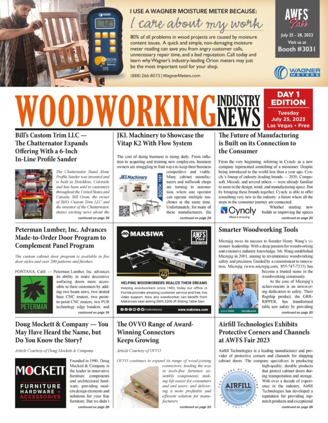 Woodworking Industry News